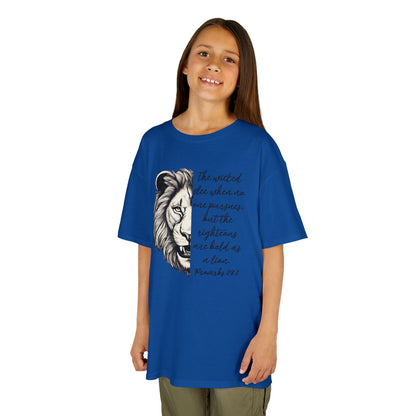 Bold Lion - Kids Heavy Cotton