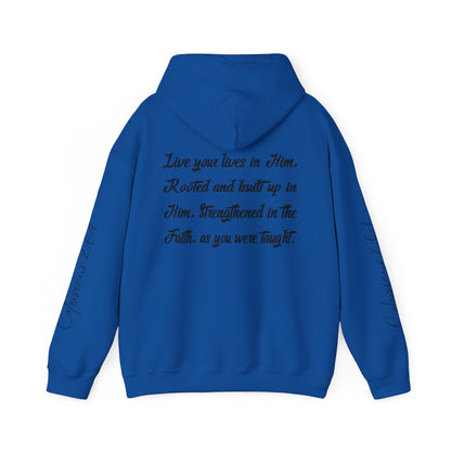 Rooted in Christ - Adult Unisex Hooded Sweatshirt