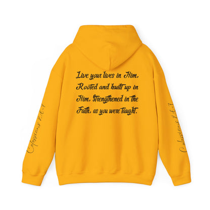 Rooted in Christ - Adult Unisex Hooded Sweatshirt
