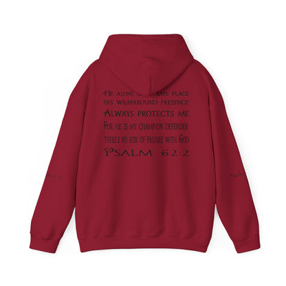 Keep calm and Read a Psalm - Adult Unisex Heavy Hooded Sweatshirt