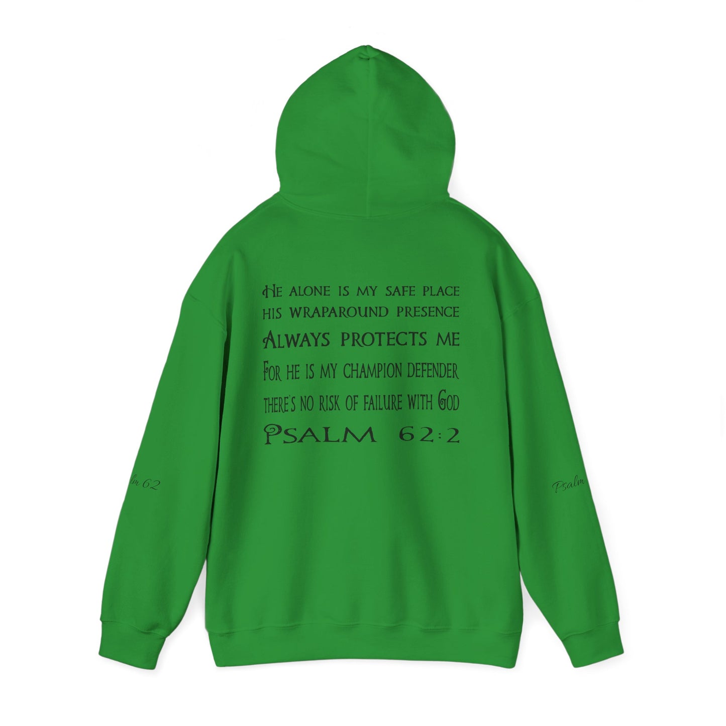 Keep calm and Read a Psalm - Adult Unisex Heavy Hooded Sweatshirt