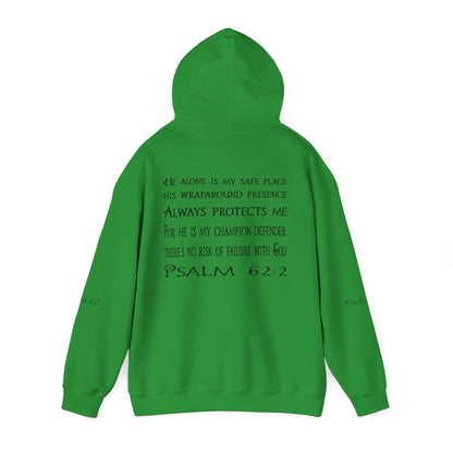 Keep calm and Read a Psalm - Adult Unisex Heavy Hooded Sweatshirt