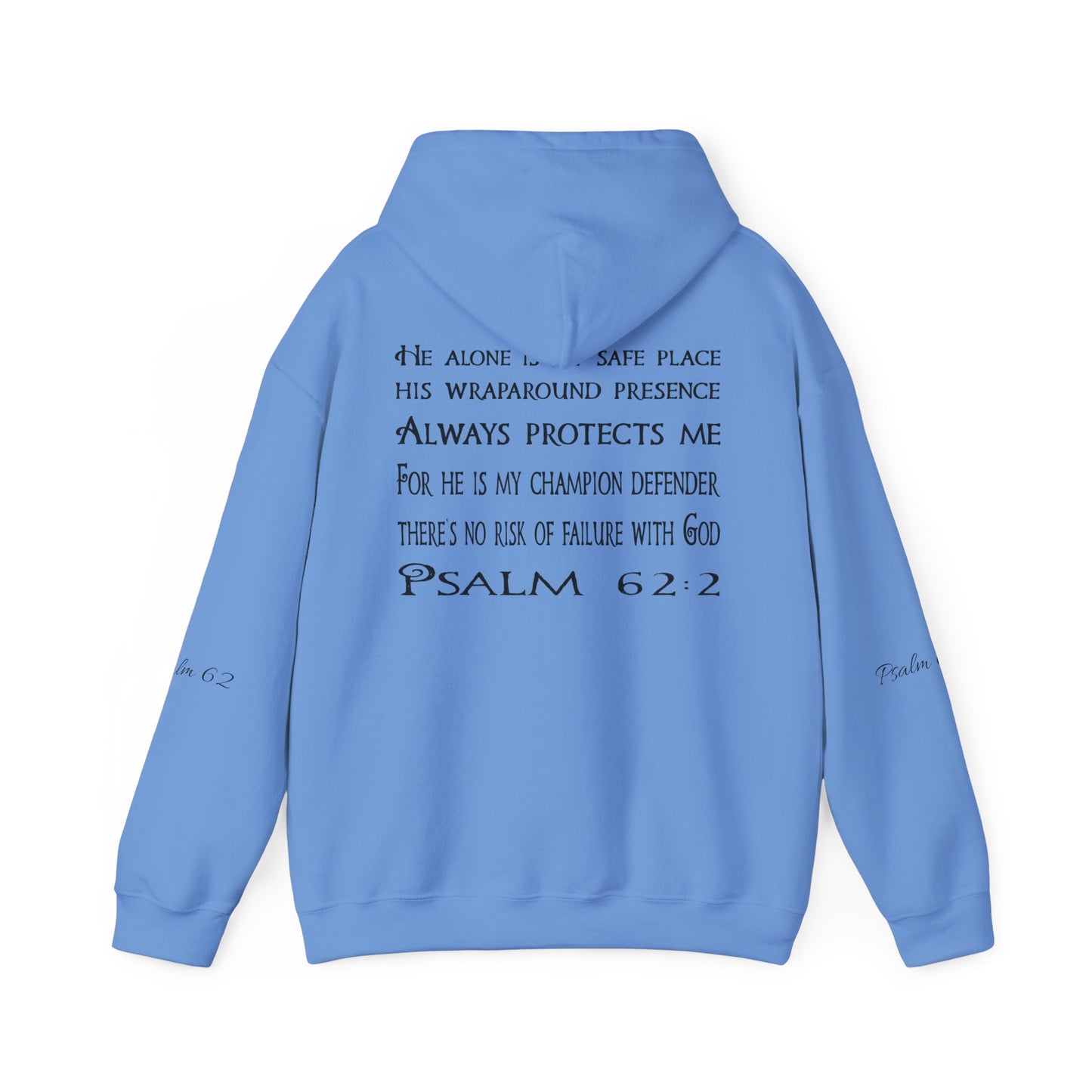 Keep calm and Read a Psalm - Adult Unisex Heavy Hooded Sweatshirt