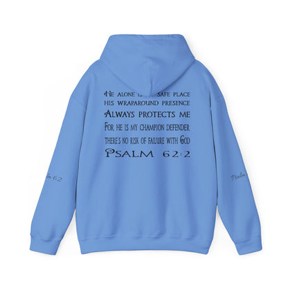 Keep calm and Read a Psalm - Adult Unisex Heavy Hooded Sweatshirt
