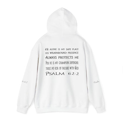 Keep calm and Read a Psalm - Adult Unisex Heavy Hooded Sweatshirt