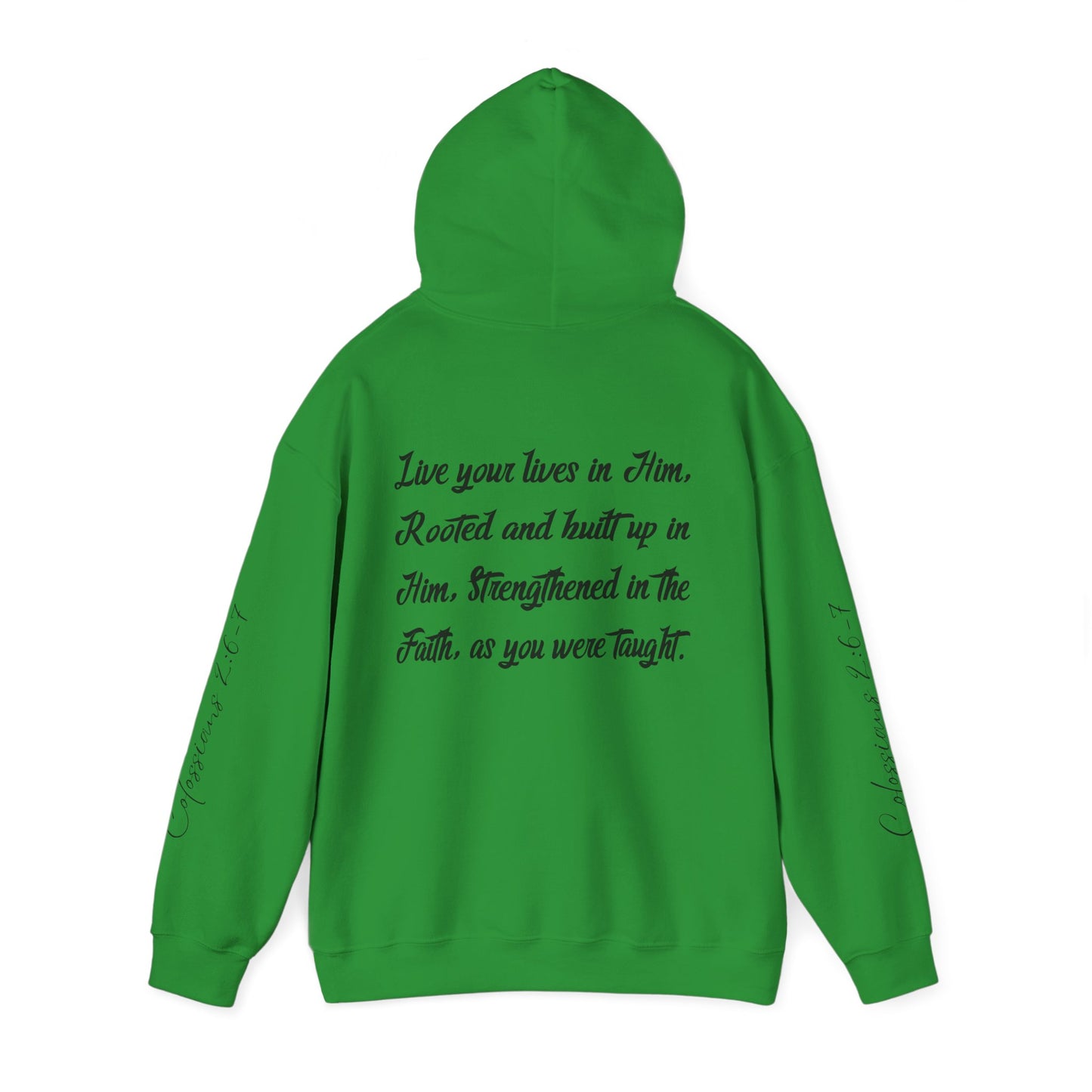 Rooted in Christ - Adult Unisex Hooded Sweatshirt