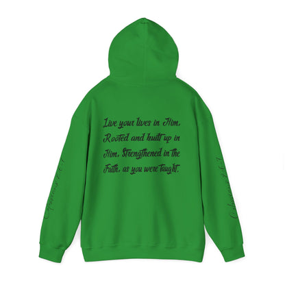 Rooted in Christ - Adult Unisex Hooded Sweatshirt