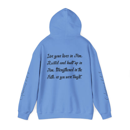 Rooted in Christ - Adult Unisex Hooded Sweatshirt