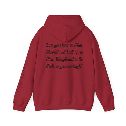 Rooted in Christ - Adult Unisex Hooded Sweatshirt